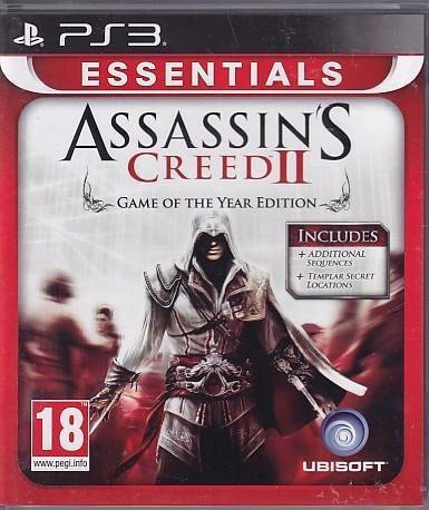Assassins Creed II Game of the Year Essentials - PS3 (B Grade) (Used) (eng)